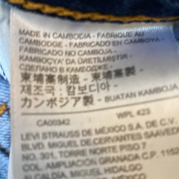 Levi's Women's Size 26 Ribcage Straight Ankle Jeans Long Med Wash High Waist - Picture 8 of 16